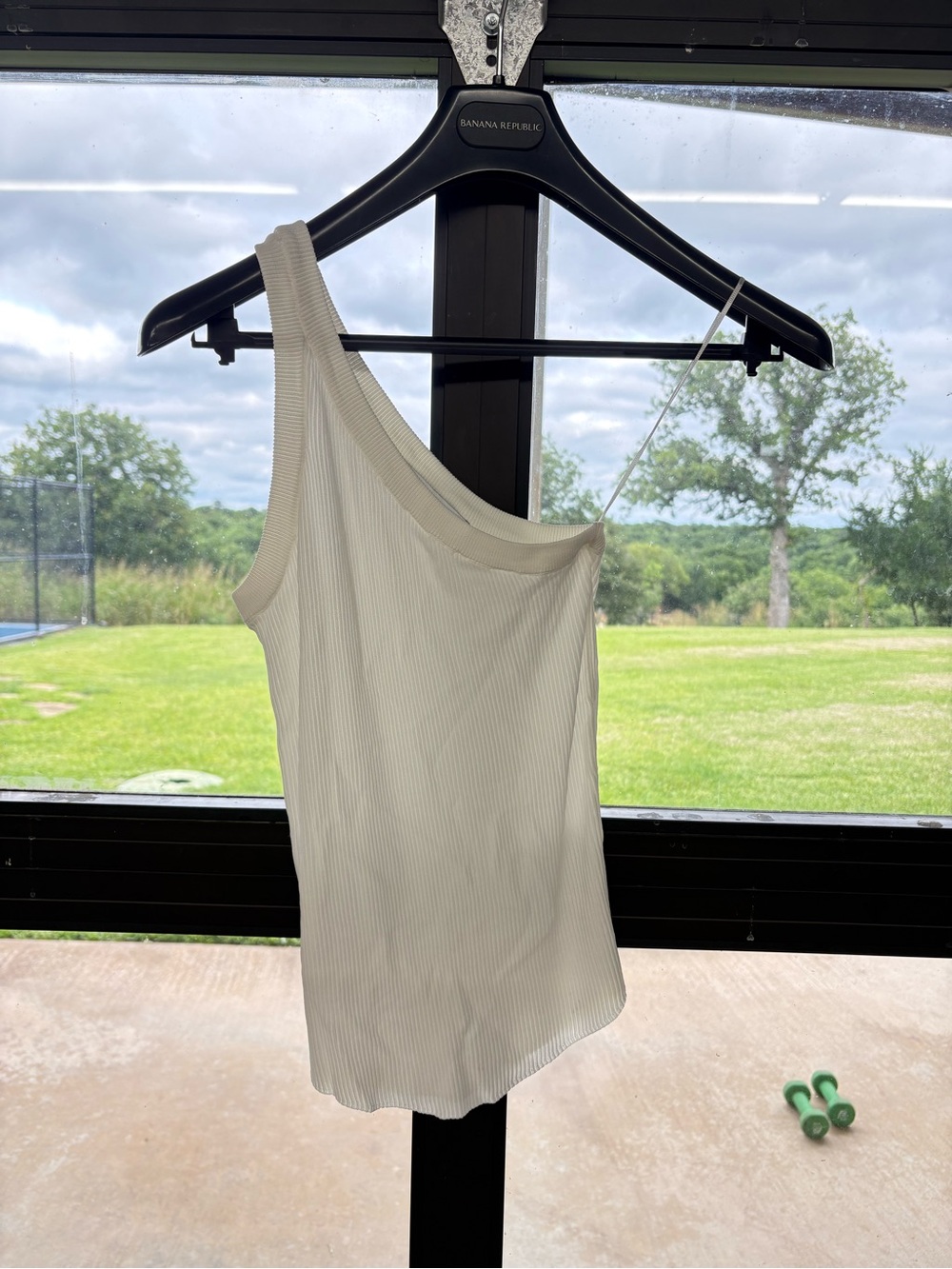 Zara One Shoulder Tank Top